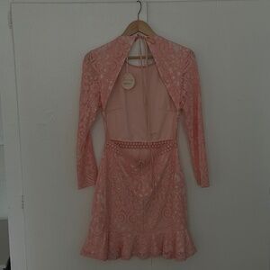 BNWT TwoSisters the Label Pink Backless Dress